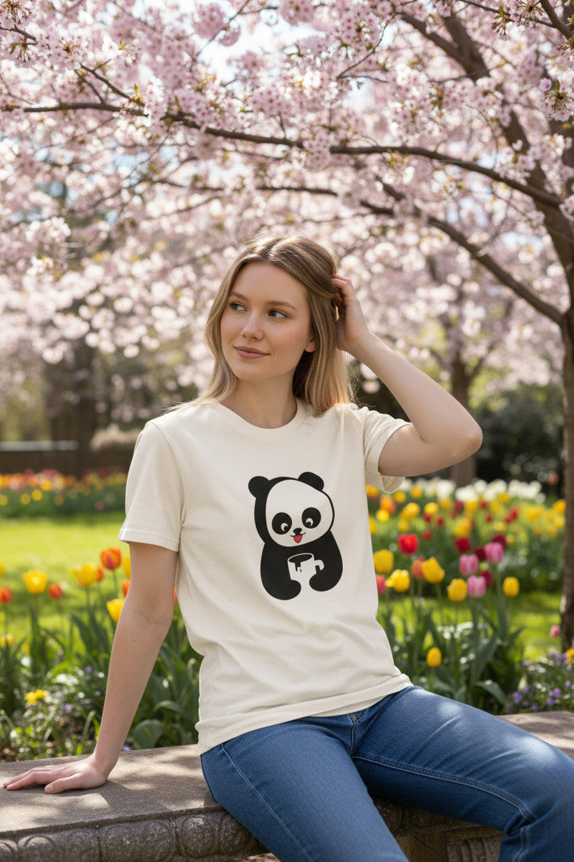 Panda Graphic T-Shirt
