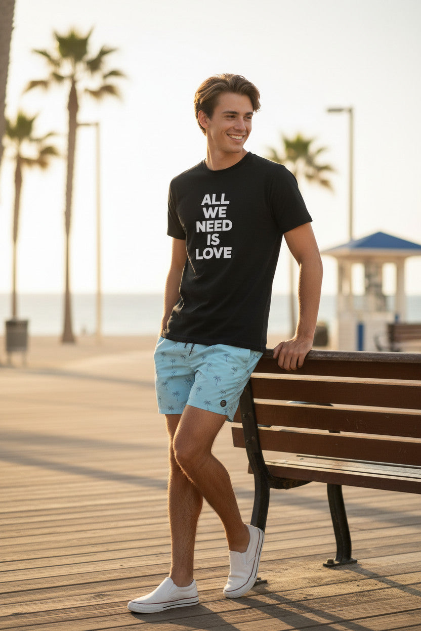 All We Need Is Love T-Shirt | Inspirational Graphic Tee | Unisex Streetwear