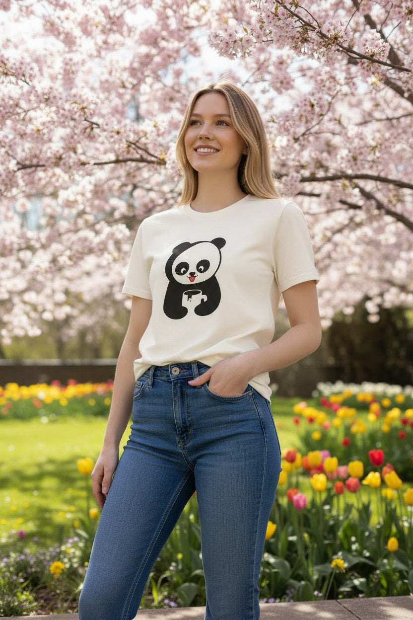 Panda Graphic T-Shirt
